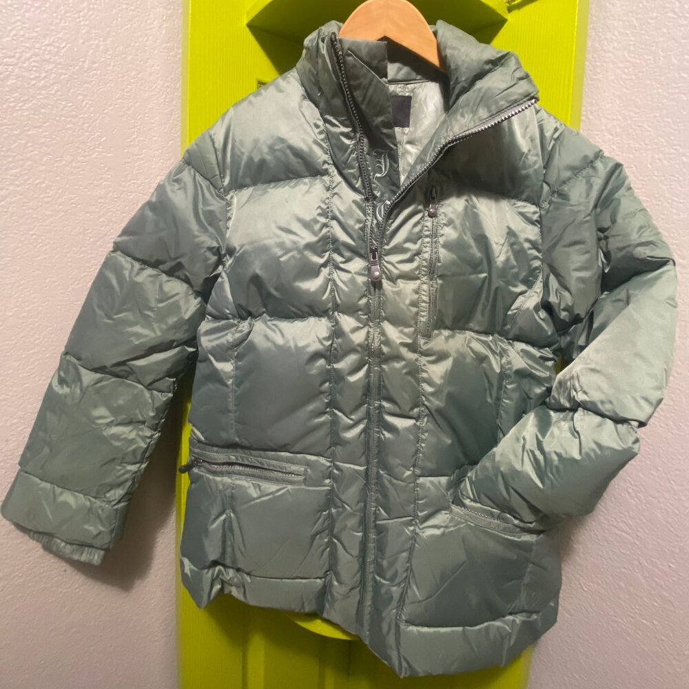 ligth green color, (M) winter jacket